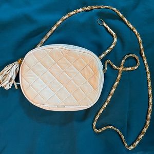 Ann Taylor Padded-Quilt Bag